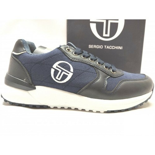 Sergio Tacchini scarpe Sneakers sportive tempo libero Uomo blu Tessuto  Lattice | eBay