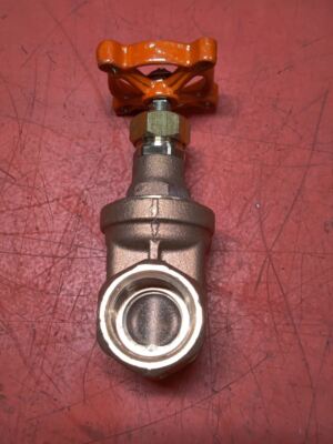 Stockham B-128 Brass Gate Valve, 150S, 300CWP
