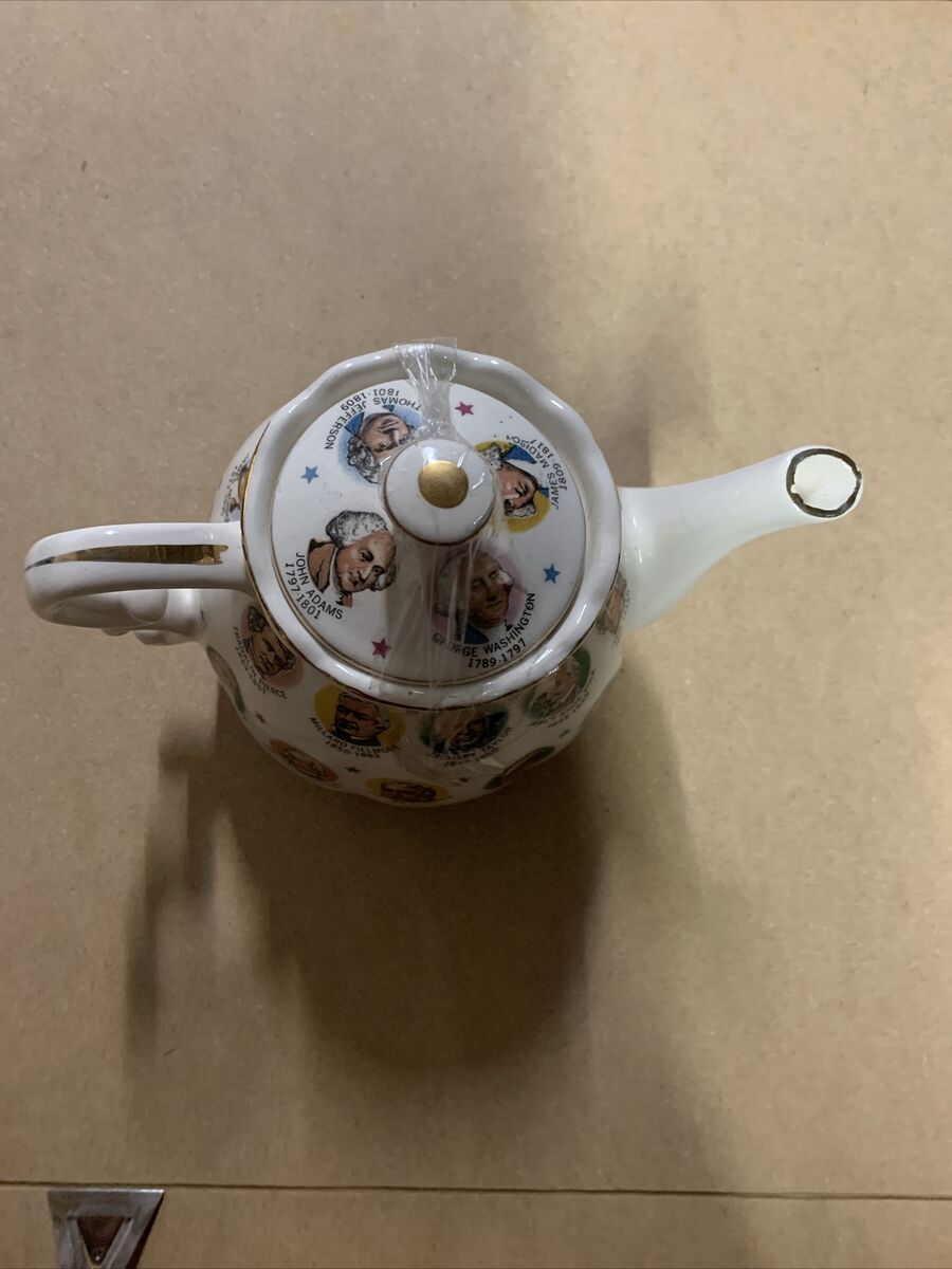 Chadwick Miller Importers Japan TEA POT FORMER US PRESIDENTS Chadwick Miller Importers Japan TEA POT FORMER US PRESIDENTS