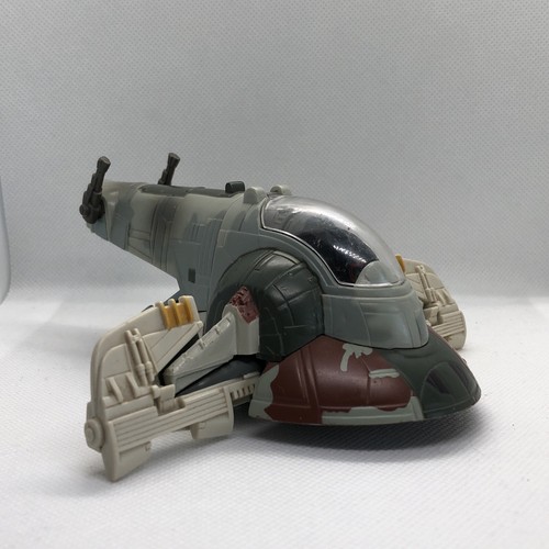 Vintage Star Wars Action Fleet Boba Fett's Slave I GALOOB MICRO MACHINES 1996 - Picture 15 of 24