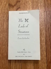 The Lady of Situations Uncorrected Proof Book 1990 Louis Auchincloss Pls Read
