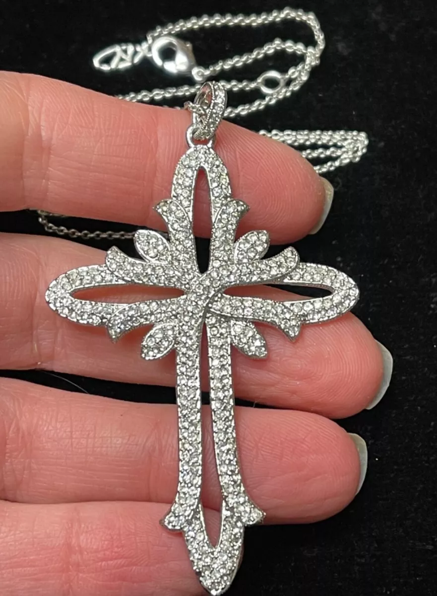 Nadri cheap cross necklace
