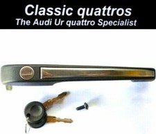 NEW AUDI UR QUATTRO TURBO-COUPE-80-90-100 B2 OFF SIDE DOOR HANDLE 813837206C