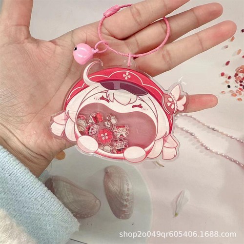 Genshin Impact Series Acrylic Bag Pendant Wobbly Keychain Cosplay Animation Gift - 第 17/20 張圖片