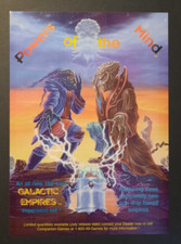 1995 GALACTIC EMPIRES: Powers of the Mind TCG Expansion Set ~ Magazine PRINT AD