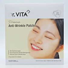 Daycell Dr.VITA Premium Anti-Wrinkle Patch 12pcs x 5 sheets Elasticity K-Beauty