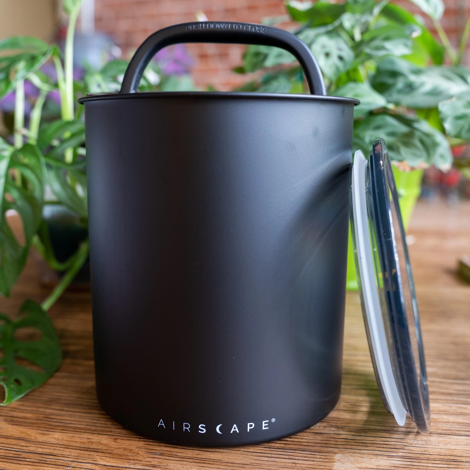 Airscape Large Kilo Coffee Bean Airtight Container 1kg - Black, White or Grey — image 2