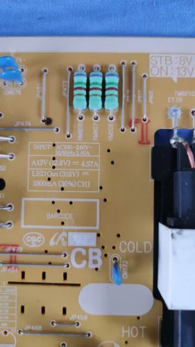 Samsung UN48JU6400FXZA UN55JU6400FXZA Power Supply BN96-35336A - Picture 2 of 4