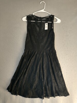 Express Womens Mini Dress XS Black Floral Sleeveless Lace Lined Solid Cocktail | eBay Express Womens Mini Dress XS Black Floral Sleeveless Lace Lined Solid Cocktail | eBay