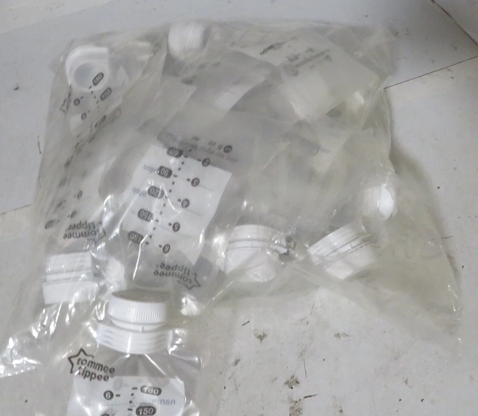 Tommee Tippee 6 oz 180 ml Pump and Go Bolsas de Leite Materno Sacos de Armazenamento 29 Pçs NOVO - Imagem 3 de 4