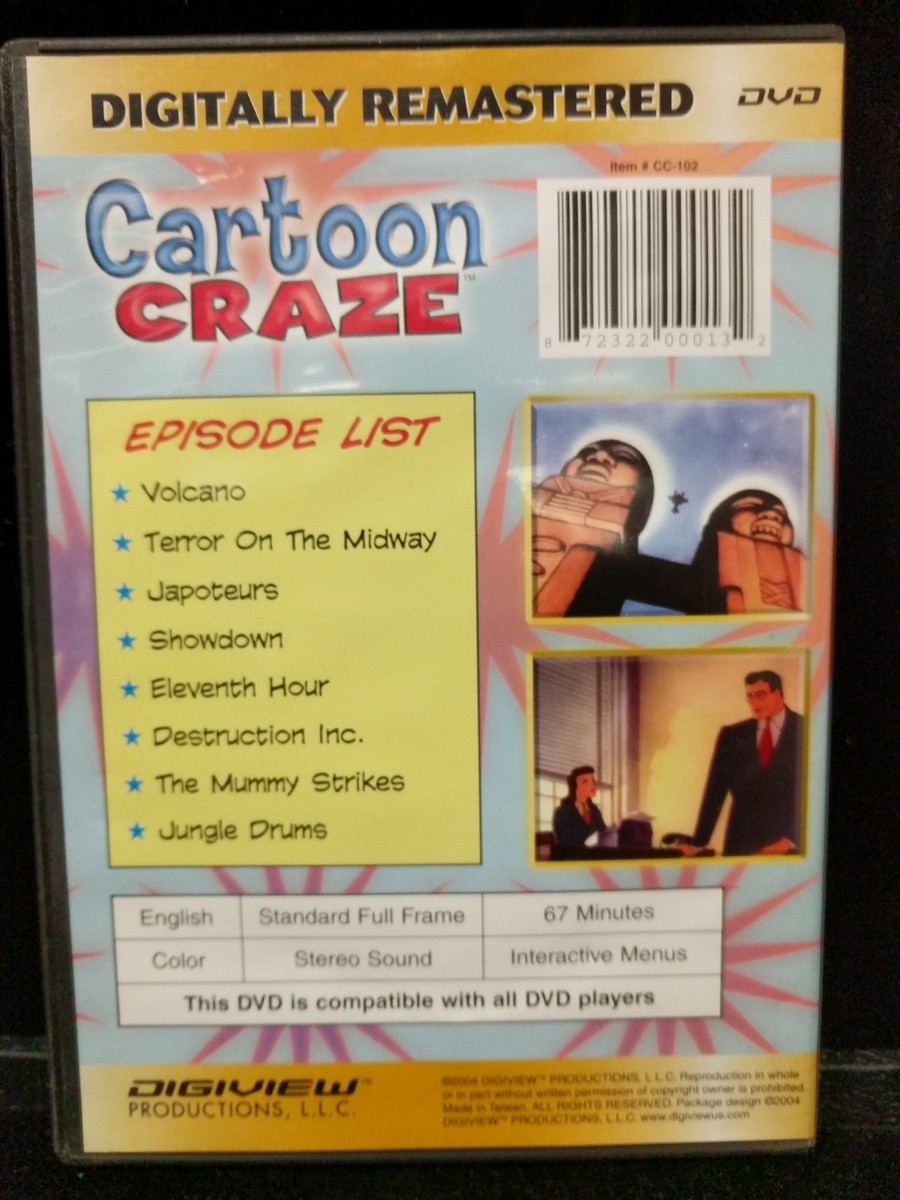 Used Superman - Cartoon Craze Terror On The Midway DVD DC Comics
