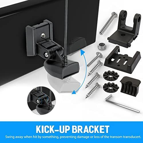 For Humminbird MXH XNT Transom Transducer Hardware Bracket 740093-1 - Picture 1 of 5