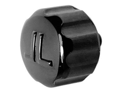 Jacques Lemans Sport Uhrenkrone aus Edelstahl in schwarz 1-1676C