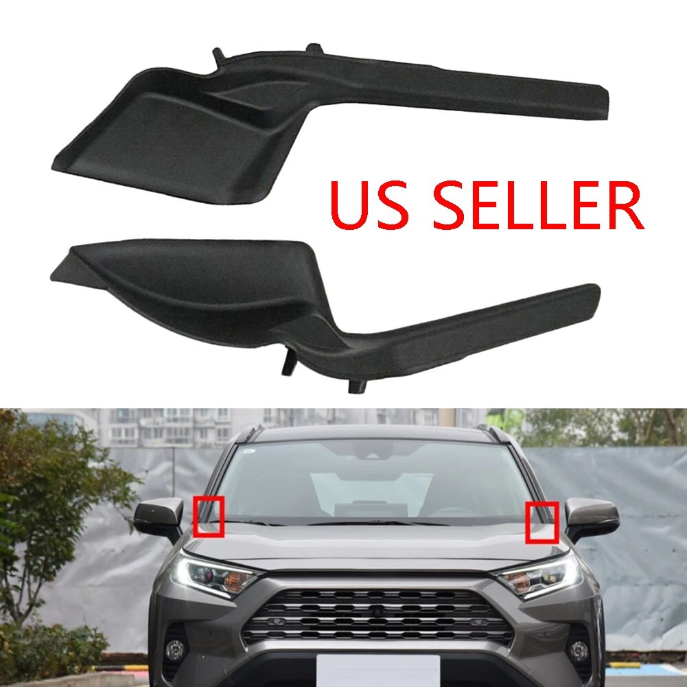 コロナ Pair Front Windshield Wiper Side Cowl Extension Cover Trim For