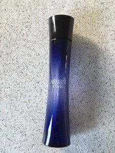 armani code bottle