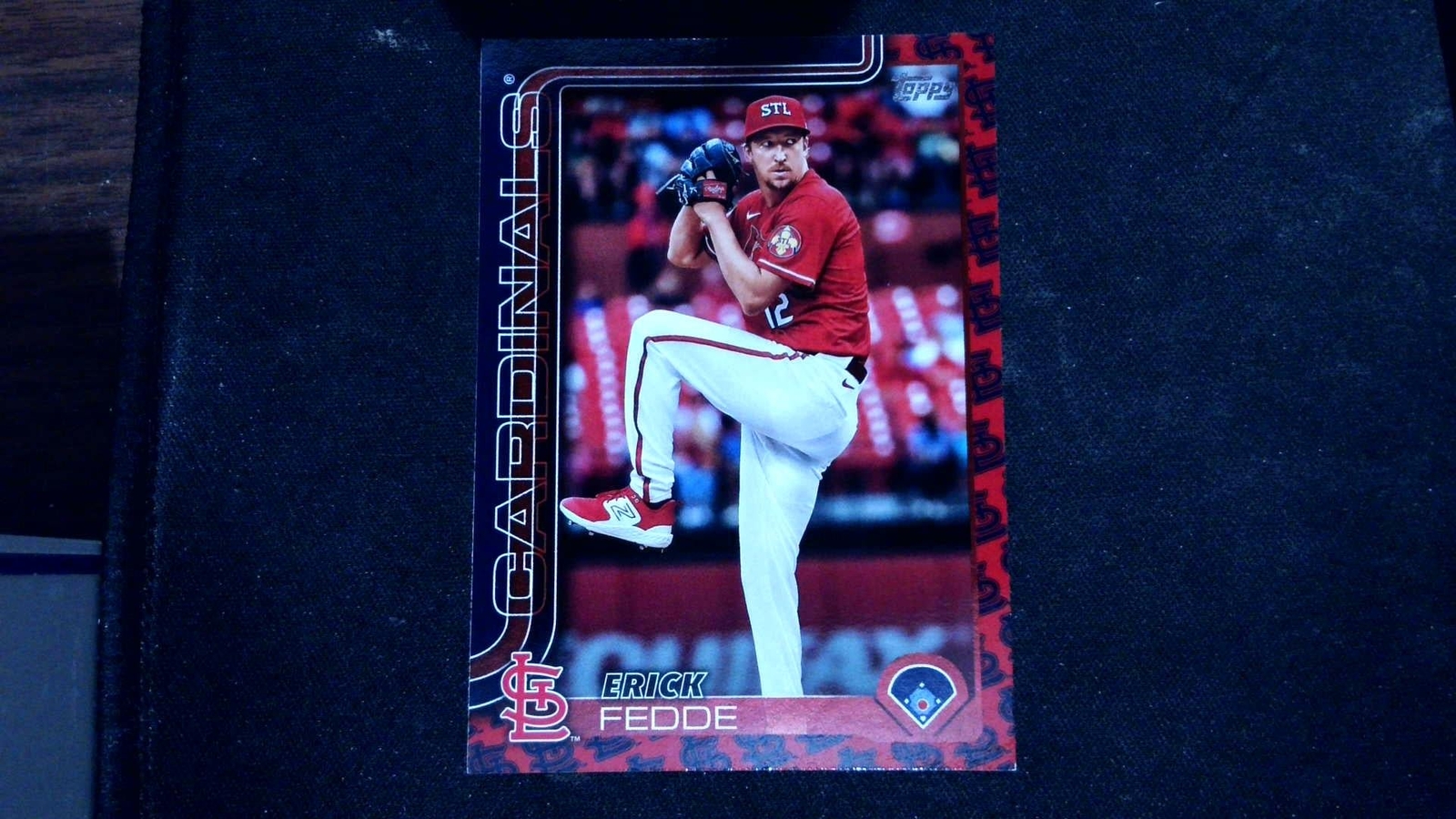 2025 Topps Series 1 Erick Fedde #229 Team Color Parallel