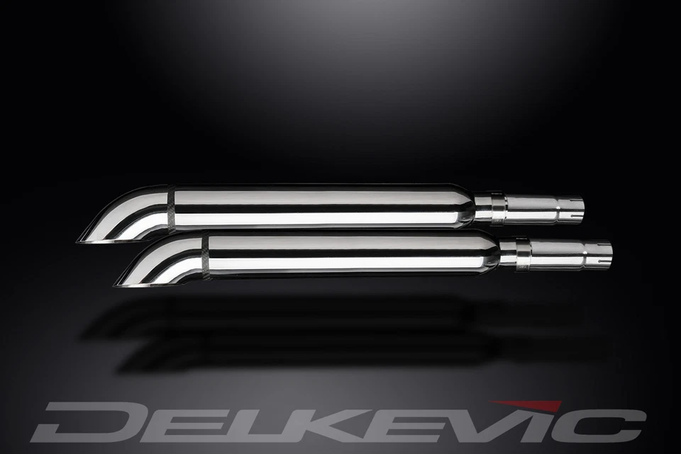 Silenciadores de escape Yamaha Royal Star Venture 1996-2013 21" de acero inoxidable con punta de salida Foto 4 de 4