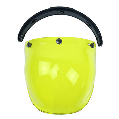 3-Snap Bubble Wind  Visor For Biltwell Gringo&Bonanza Motorcycle   J4L0