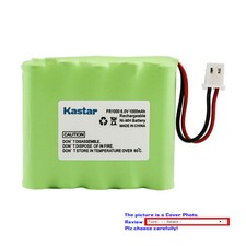 Kastar Ni-MH 6.0V 1000mAh Battery Replace for Eton FR1000, Video Link Radio 1000