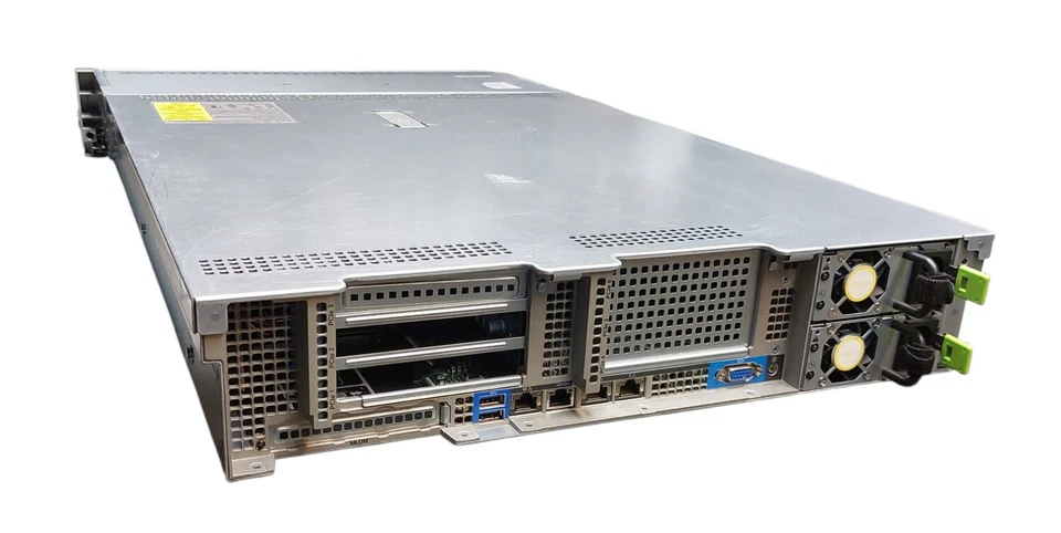 Cisco UCS C240 M4 Rack Server E5-2680 V3 @ 2,5GHz 64GB 16 x SFF Mega RAID # 12 - Bild 2 von 4