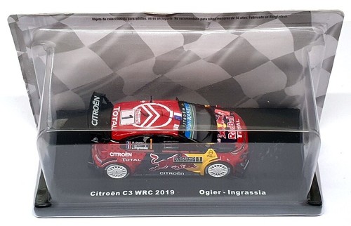 Altaya 1/43 Scale AL6225A - Citroen C3 WRC 2019 #1 Ogier/Ingrassia - Picture 4 of 5