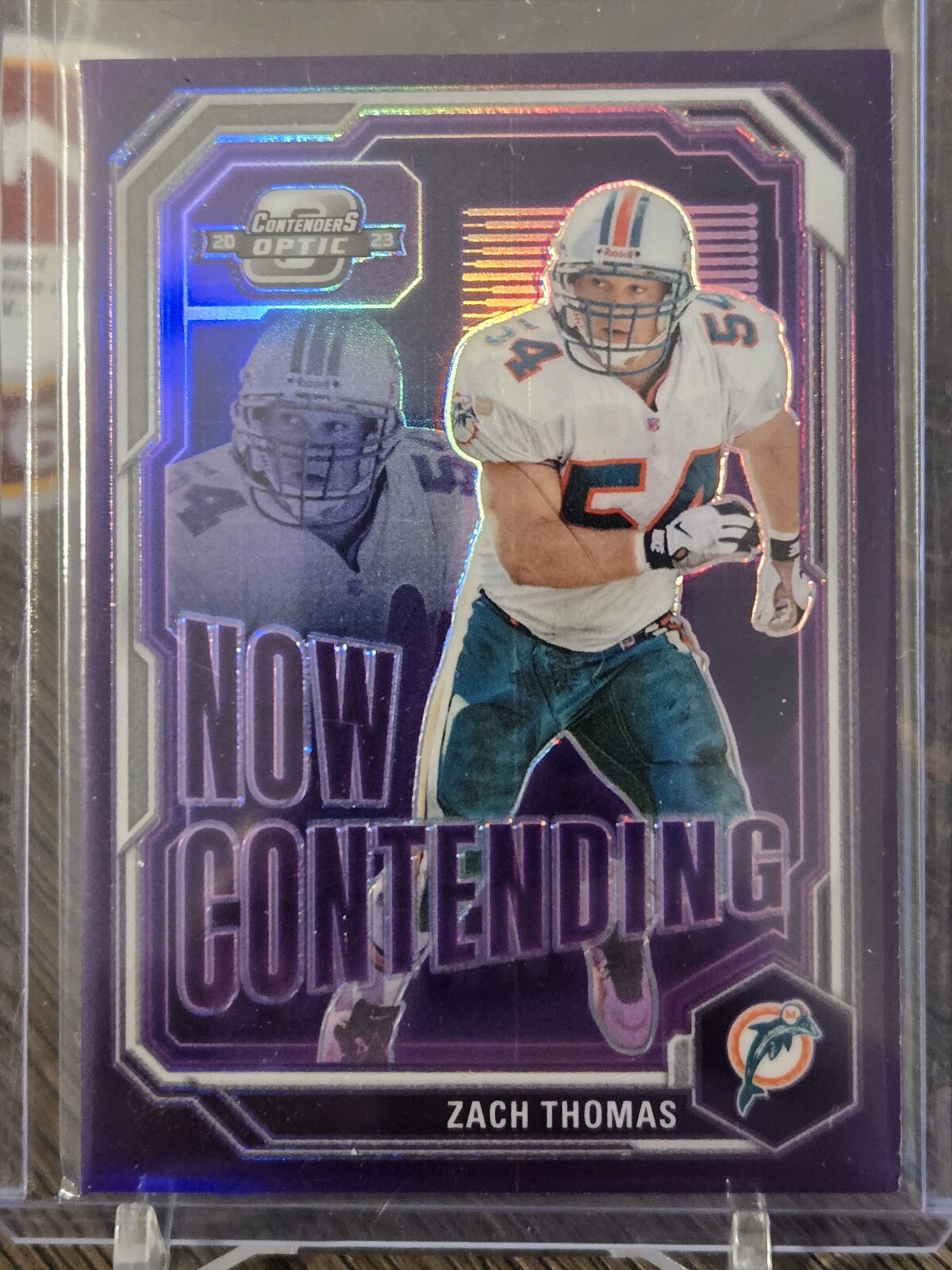 2023 Contenders Optic Zach Thomas Now Contending SP Case Hit