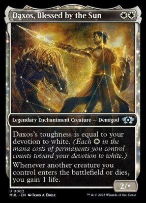 Daxos, Blessed by the Sun - Foil x1 - March of the Machine: Multiverse Legends -