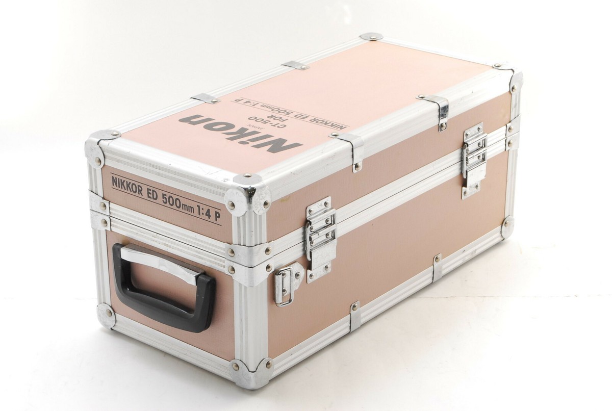 N MINT】 Nikon 500mm ED F4 Nikkor lens box carrying case N MINT】 Nikon 500mm ED F4 Nikkor lens box carrying case