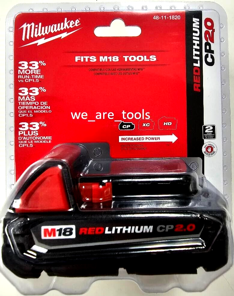 Reserve Accu Set Milwaukee M18 Accu 2 Stück 18V 5,5Ah Akku Für Milwaukee, ASUNCELL Li-Ion Ersatzakku Für Batterij Set 2 Stuks Boorhamer Milwaukee