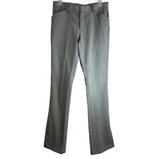 Ralph Lauren Black Label Gray Wool Blend Trousers Pants Women's Size 6