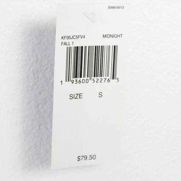 Camicia Uomo Michael Kors Manica Lunga Midnight Navy Nuova con etichette Autentica Taglia S