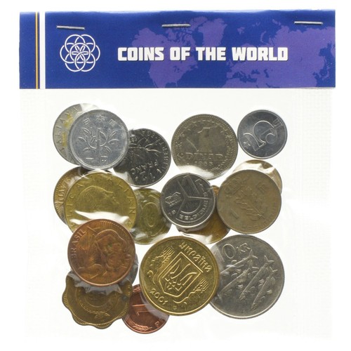 SET OF DIFFERENT COINS FROM AROUND THE WORLD. FOREIGN COLLECTIBLE COINS LOT - Picture 9 of 21