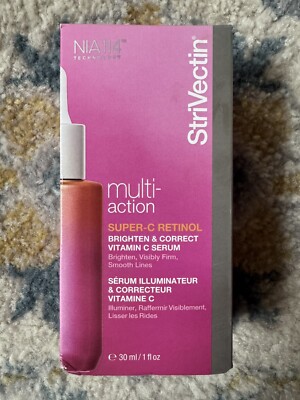 STRIVECTIN Multi Action Super C Retinol Brighten & Correct 1oz Brand New