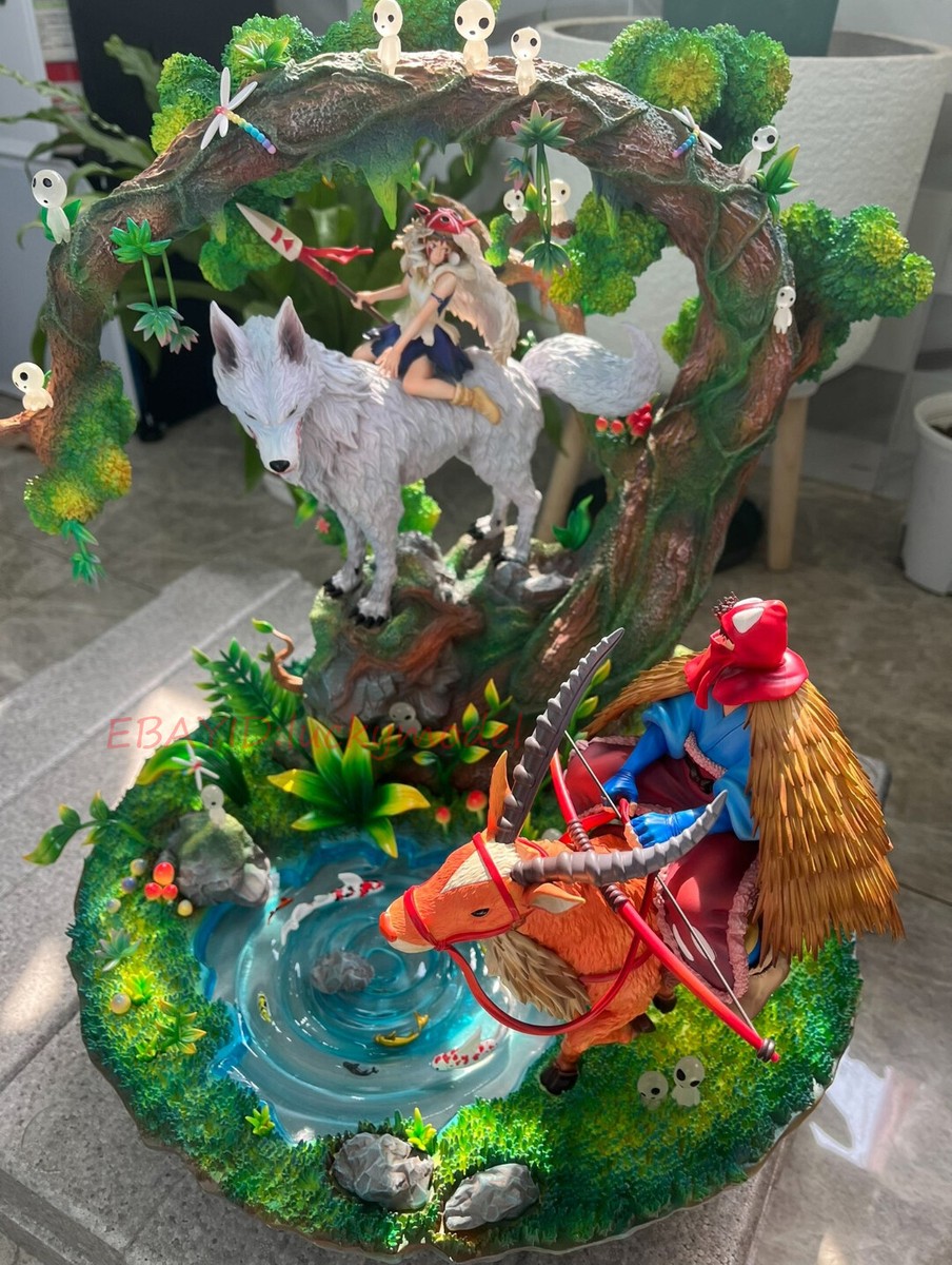 OPM Studios Mononoke Hime Resin Model Princess Mononoke Statue In