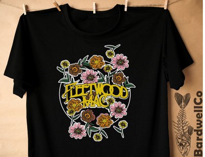 fleetwood mac shirt mens