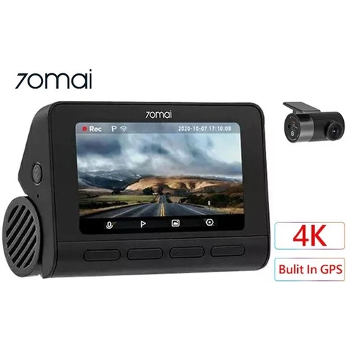 70mai A800S GPS 4K Smart Dash Cam DVR Car Video Recording Global Dashcam