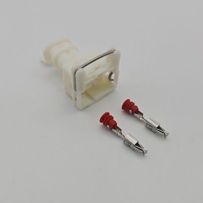 1 Set 2 Pin 282189-1 282762-1 EV1 Auto Iniettore Di Carburante Spina Auto Impermeabile Cavo Elettrico Connettore Presa Auto