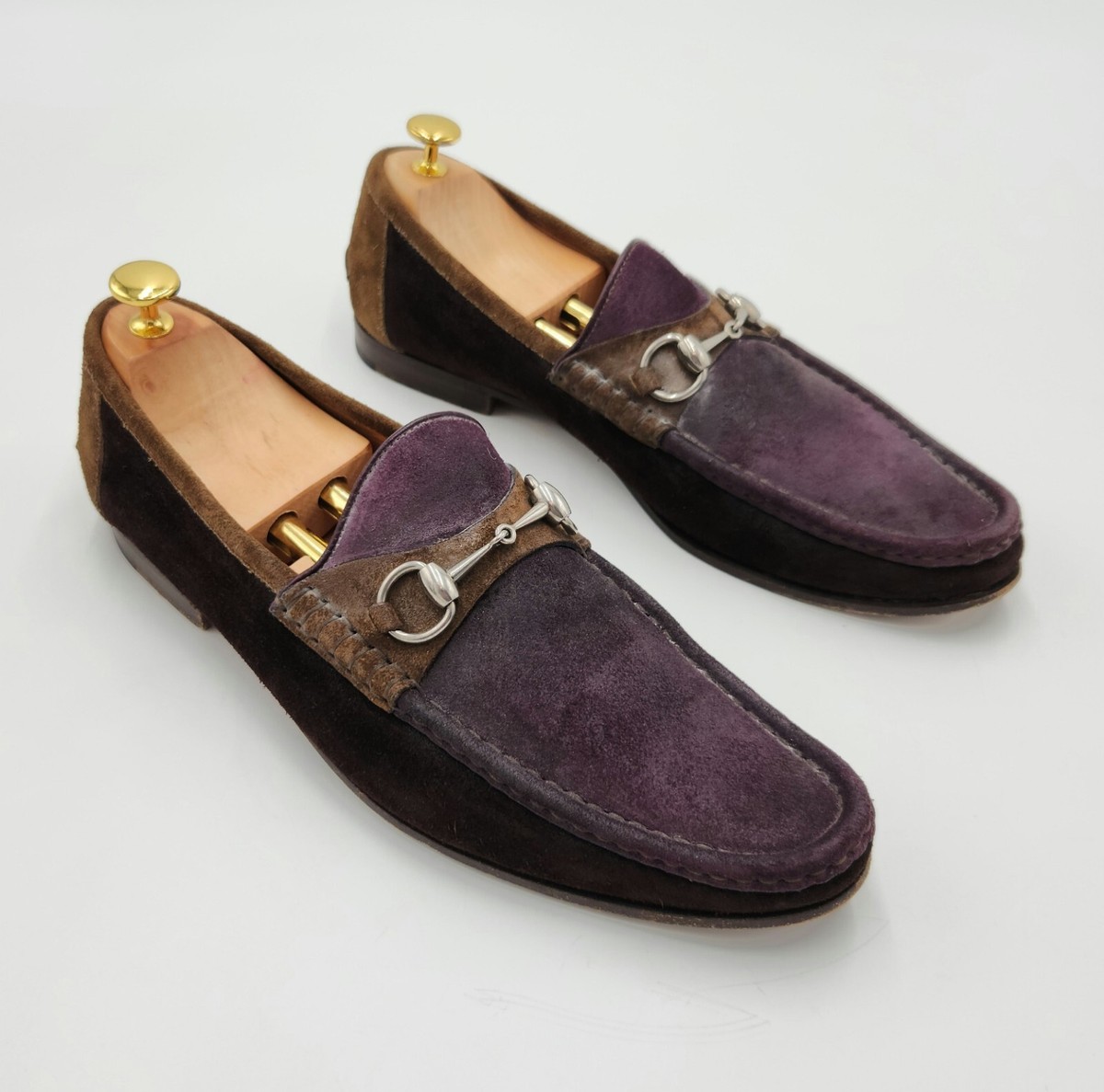 靴 90s Gucci Horsebit Loafers 1980-90s Gucci, black suede horsebit loafers #gucci