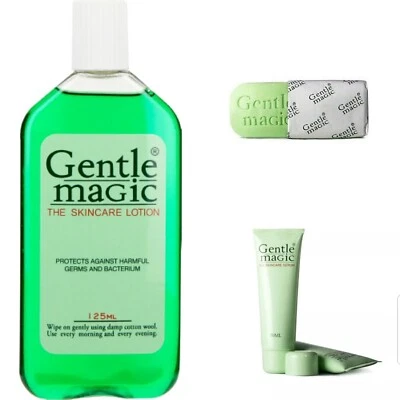 Gentle Magic Skincare Soap Lotion And Serum Set Of 3