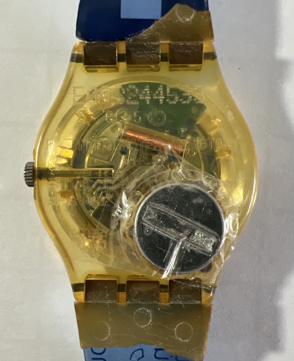 VINTAGE 1998 SWATCH WATCH LUCKY 7 Club - For Parts/Repair