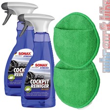 2x Sonax XTREME CockpitReiniger Matteffect 500ml inkl SONAX Microfaser PflegePad
