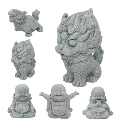 Asian Fish Tank Decorative Asian Zen Statue Decorations for Fish Tank Unique Sym