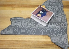 Top Shelf Living Slate Cheese Board New York -  New