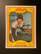 1981 Kellogg's 3-D Super Stars #41 Goose Gossage New York Yankees