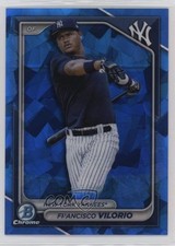 2024 Bowman Chrome Sapphire Prospects Image Variation SP Francisco Vilorio 6q5