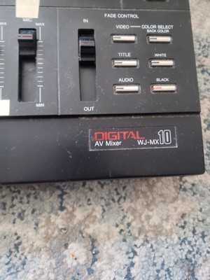 Panasonic WJ-MX10 Video Mixer Tested & Works! | eBay