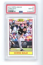 Chris Sale Rookie Cards and Prospect Card Guide 34