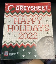 GreySheet Coin Dealer Newsletter CDN DECEMBER 2022 Dealer Price Guide $40 Value