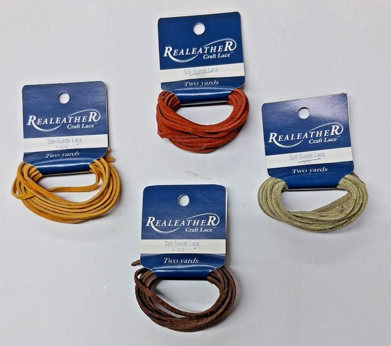 USA made Sof-Suede brand craft laces