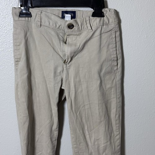 Children’s Place Kids Unisex School Uniform Khaki Pants size 8 - Picture 2 of 8